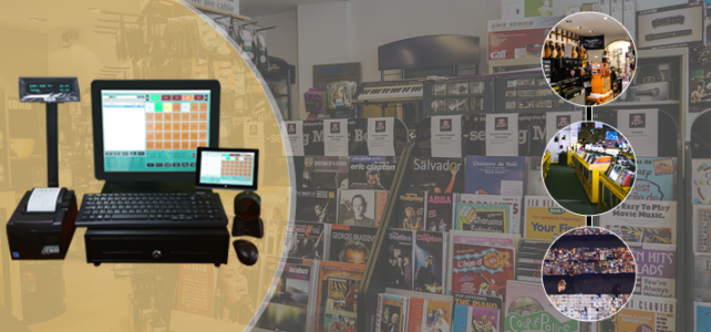 Music-Stores-POS - DMEasyBiz POS System Music Store Cash Register, POS